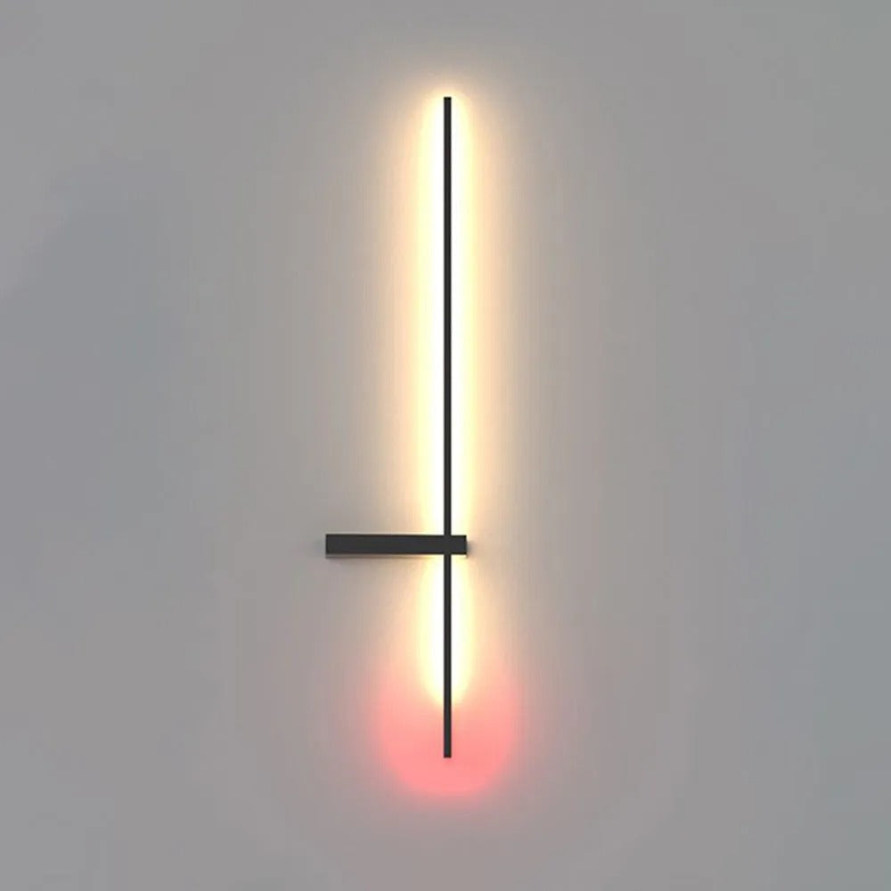Arisha Minimalist Linear Wall Lamp Multi-Color Linear