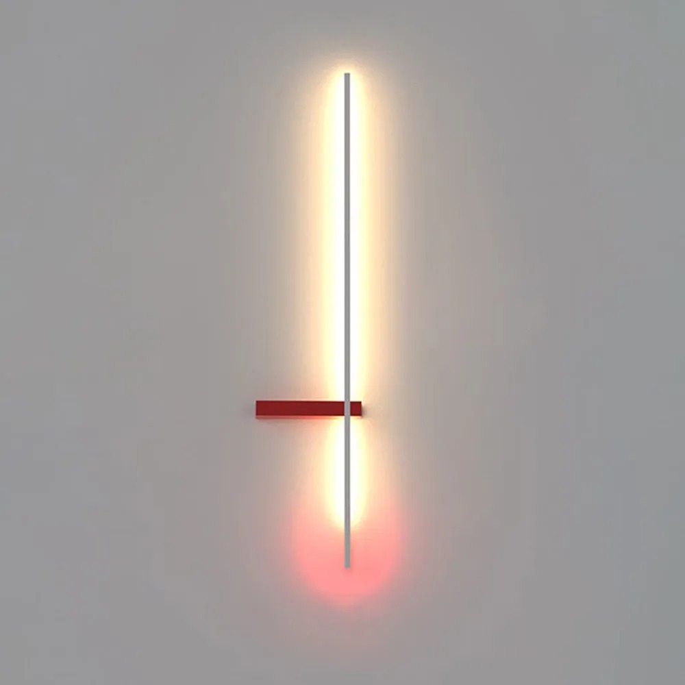 Arisha Minimalist Linear Wall Lamp Multi-Color Linear