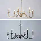 Orix Retro Vintage Candle Metal Chandelier