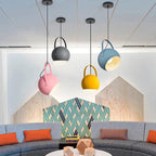 Aira Colorful Art Deco Pendant Light, Spherical,  Bedroom