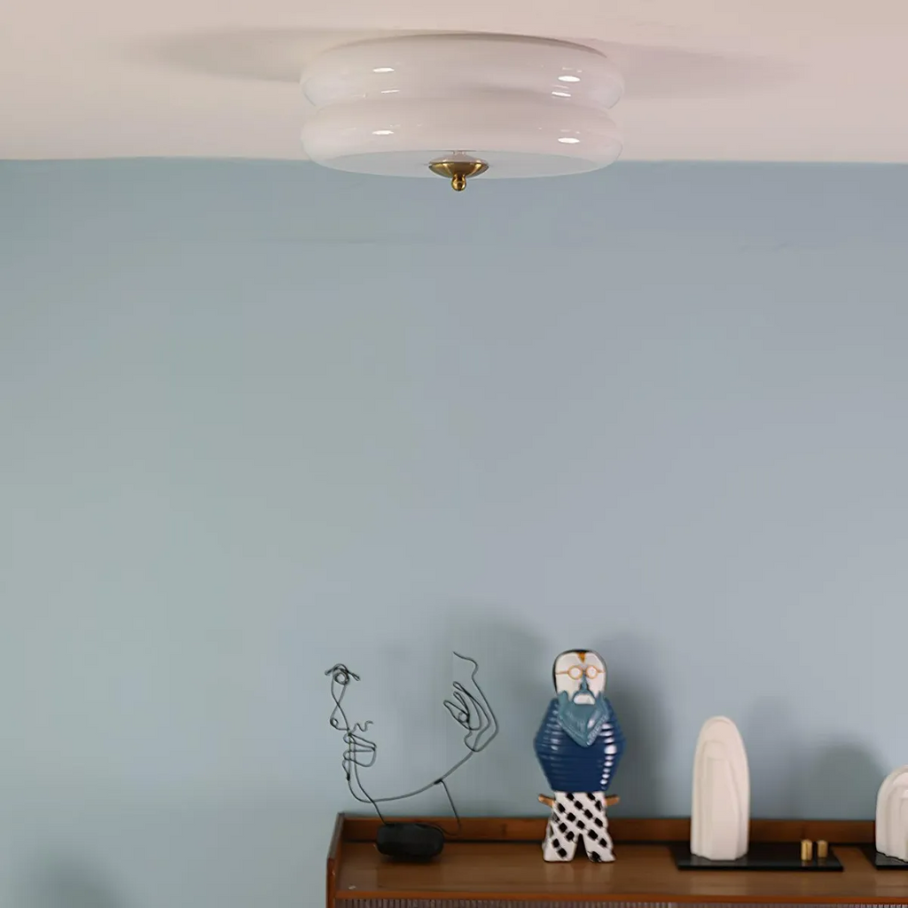 Candy Flush Mount Ceiling Light Two Layer