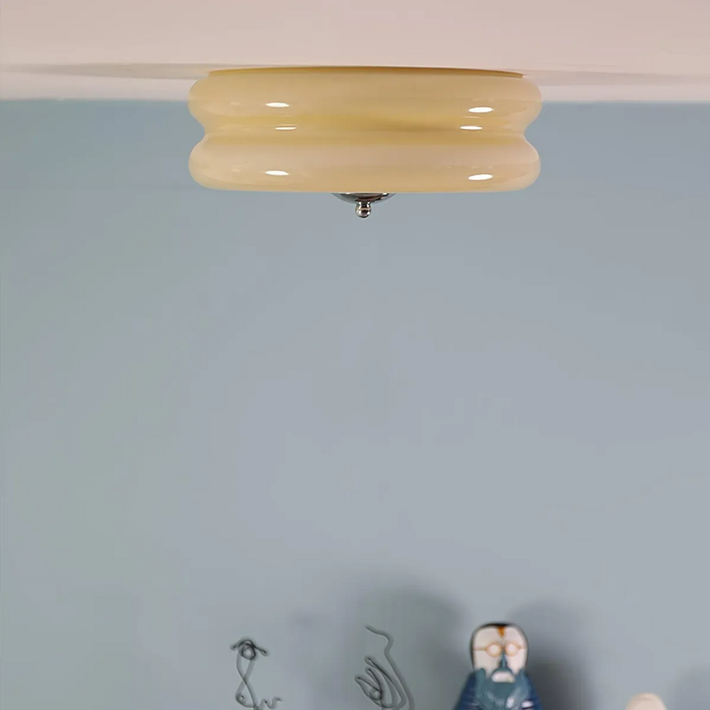 Candy Flush Mount Ceiling Light Two Layer