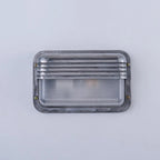 Wyre Wall Lamp Geometric Modern Metal Glass Outdoor