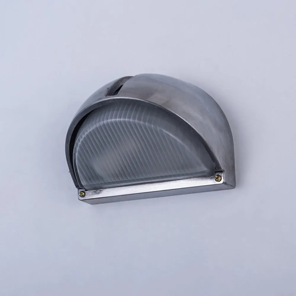 Wyre Wall Lamp Geometric Modern Metal Glass Outdoor