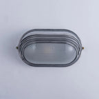 Wyre Wall Lamp Geometric Modern Metal Glass Outdoor