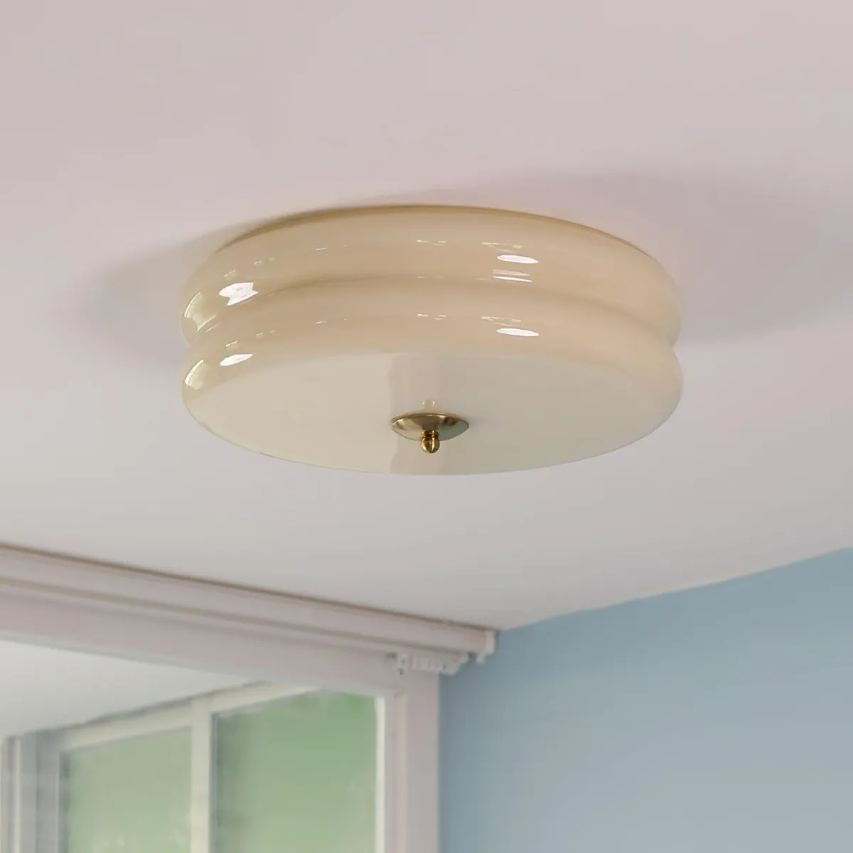 Candy Flush Mount Ceiling Light Two Layer