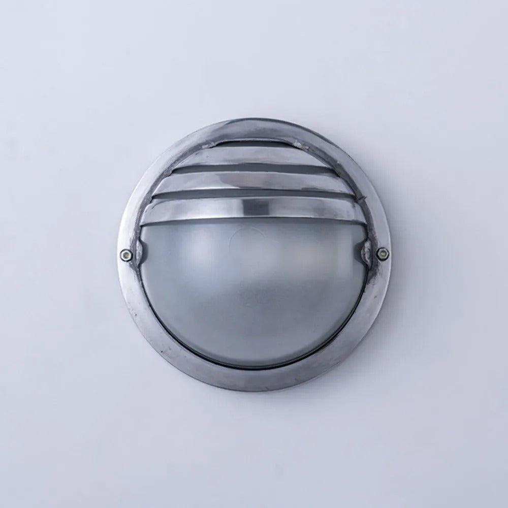 Wyre Wall Lamp Geometric Modern Metal Glass Outdoor