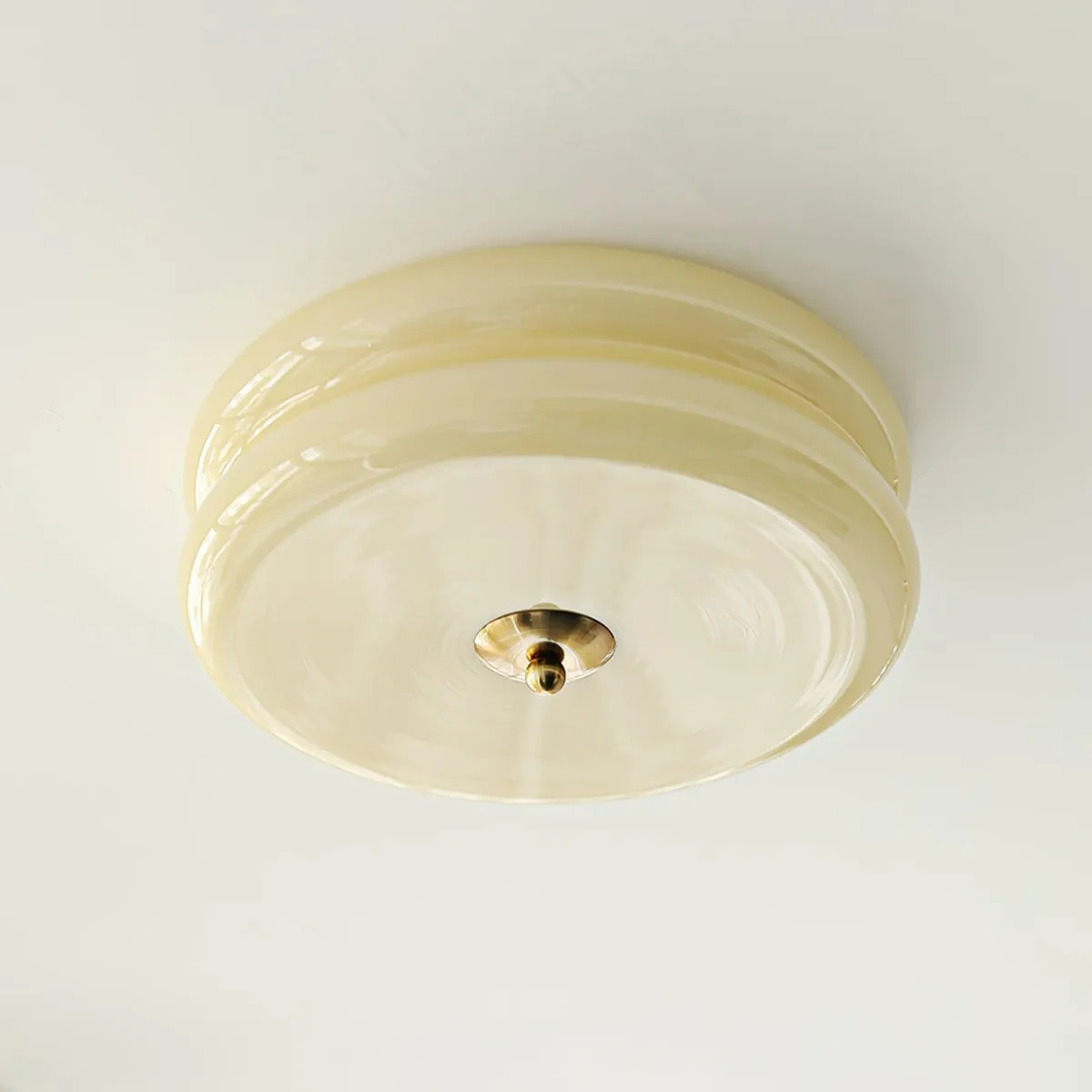 Candy Flush Mount Ceiling Light Two Layer