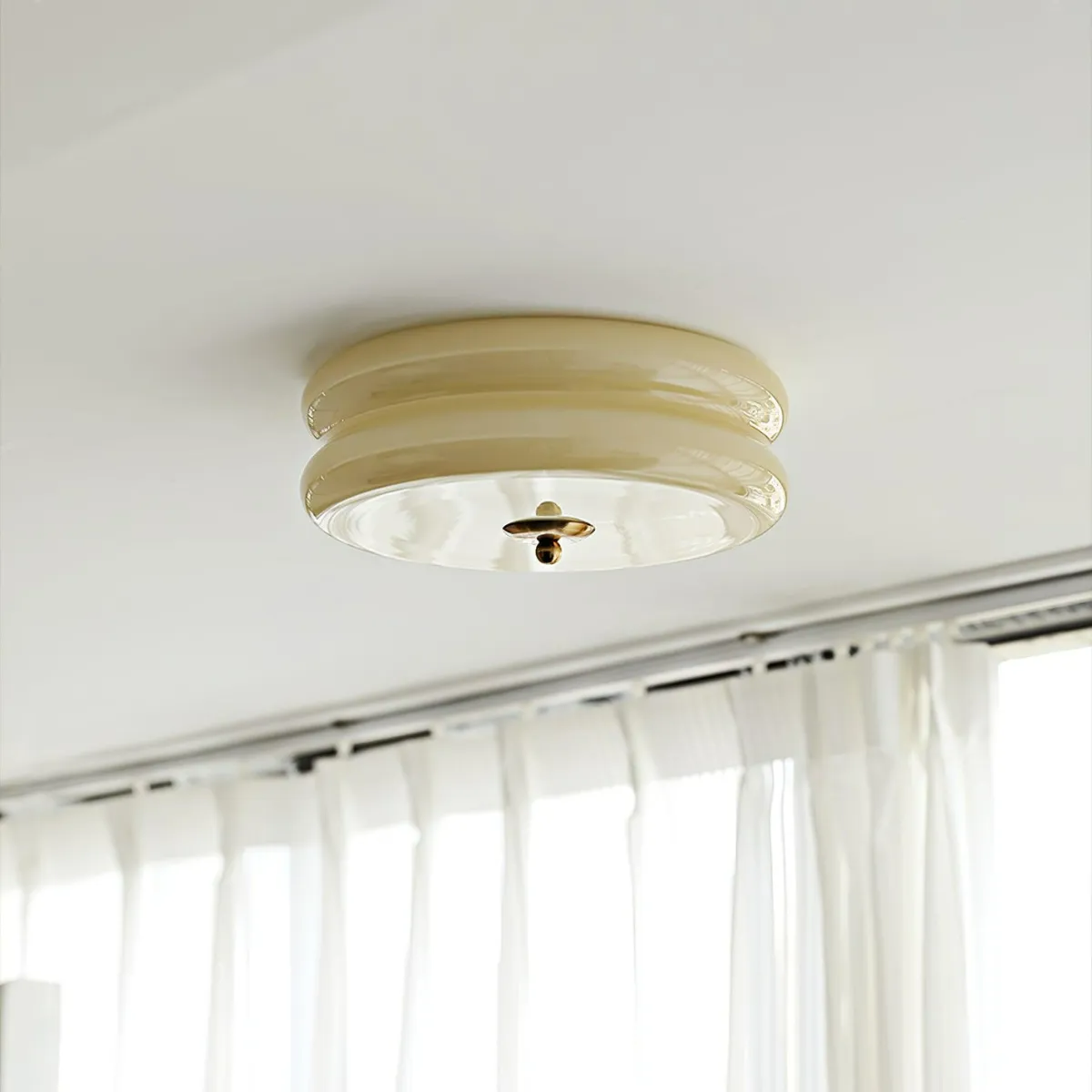 Candy Flush Mount Ceiling Light Two Layer