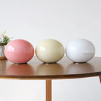 Valentina Retro Art Deco Globe Chandelier, White/Pink/Beige