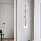 Phira Luxury Double-head Golden Scabbard Wall Lamp