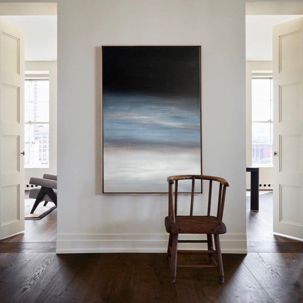 Gradient Abstract Wall Art Vertical Modern