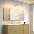 Ivox Wall Light Linéaire Minimalist - Length 70 Cm - Light Warm - White-Gold