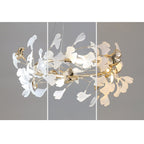 Jarn Pendant Light Feuille/Multi Modern Metal/Céramique Gold/White Living Room - 21