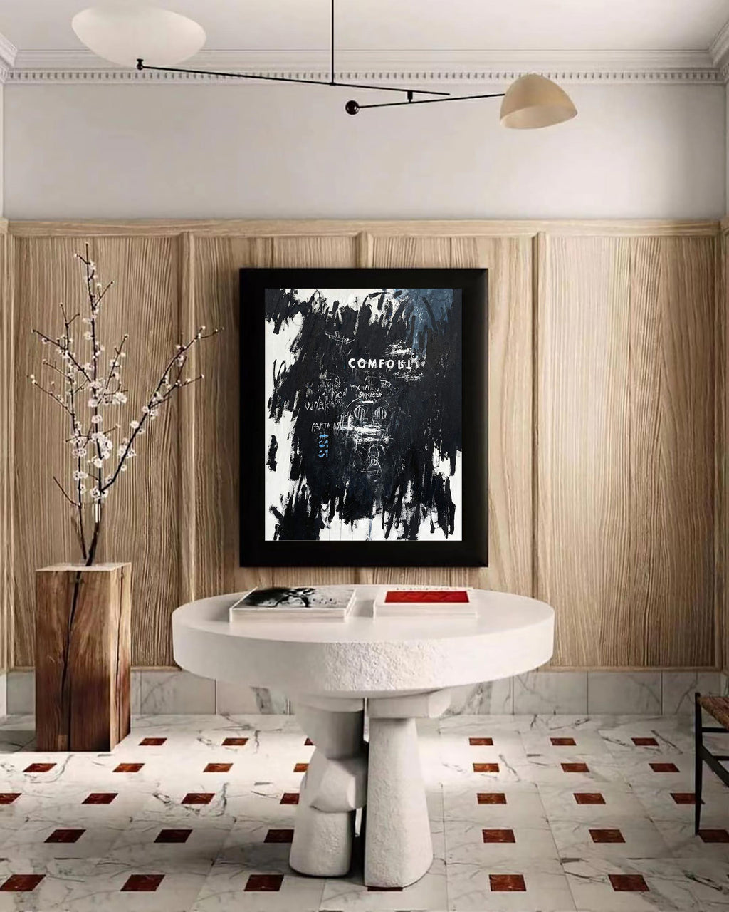 Wall Art Abstract Graffiti Contemporary