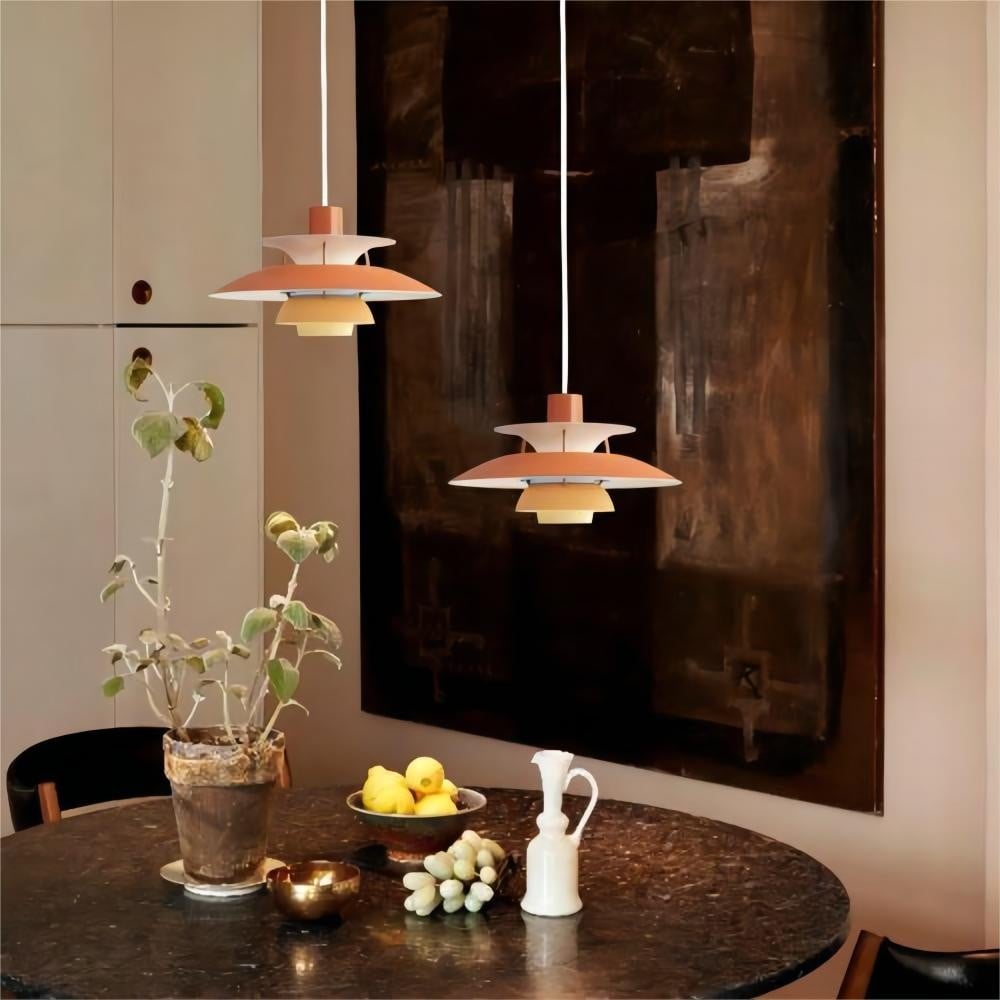 Jojo Pendant Light Macaron with Abat-Jour. 15 Coloris - 11