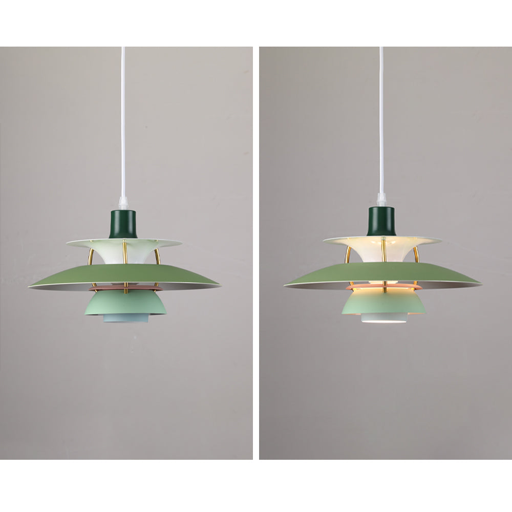 Jojo Pendant Light Macaron with Abat-Jour. 15 Coloris - 14