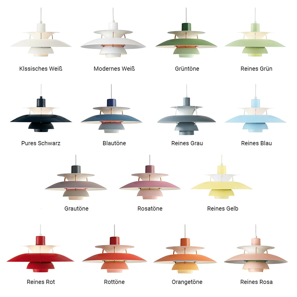 Jojo Pendant Light Macaron with Abat-Jour. 15 Coloris - 3