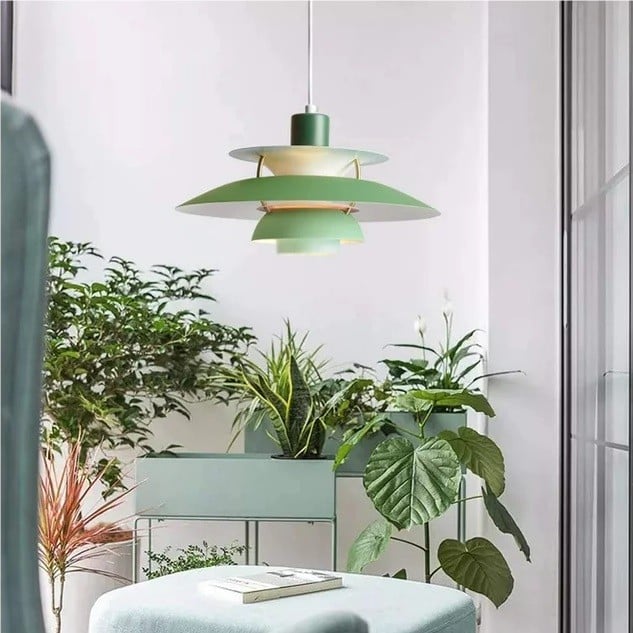 Jojo Pendant Light Macaron with Abat-Jour. 15 Coloris - 5