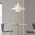Jojo Pendant Light Macaron with Abat-Jour. 15 Coloris - White Classique - 30 Cm - Warm White