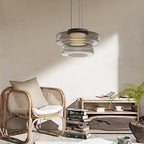 Jojo Pendant Light Glass Structure to Plusieurs Niveaux - 8