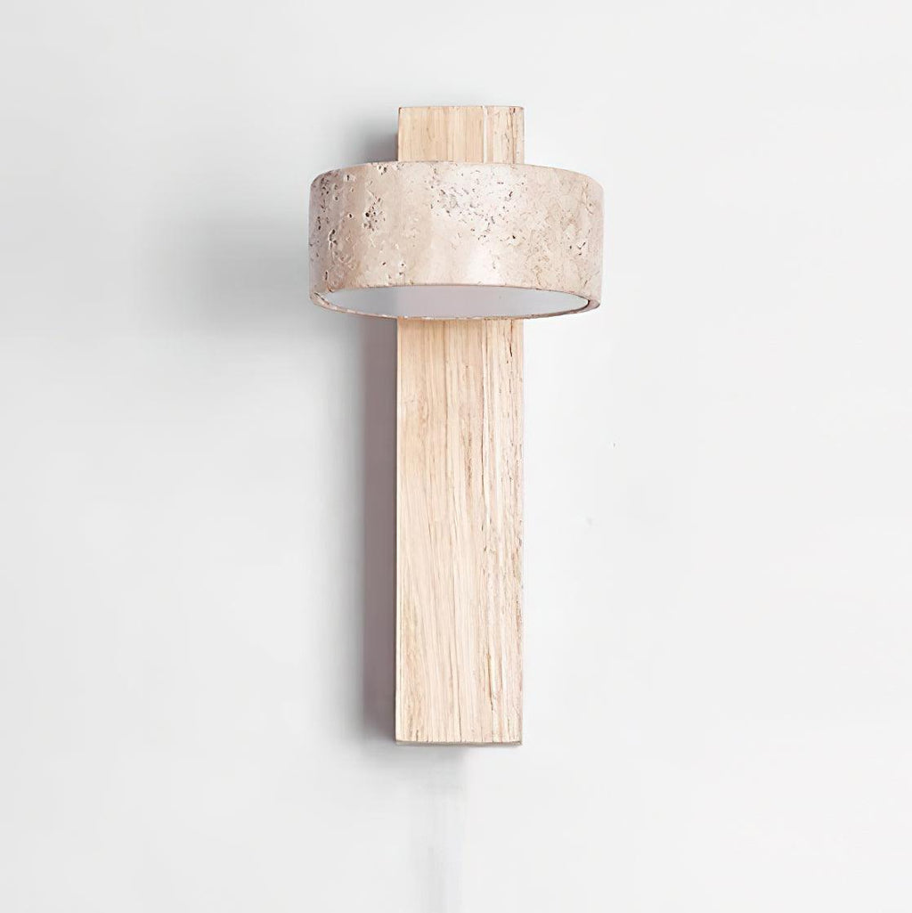 Jovan Wall Light in Travertine - 10