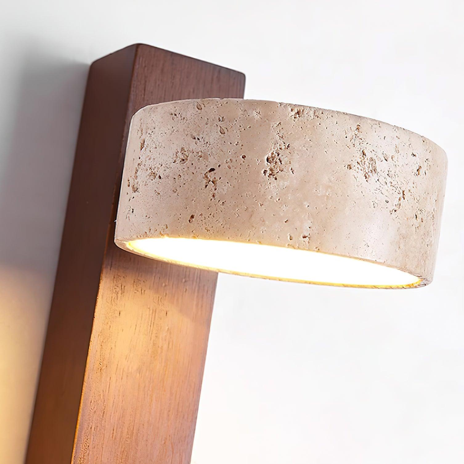 Jovan Wall Light in Travertine - 13