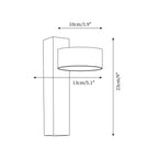 Jovan Wall Light in Travertine - 5