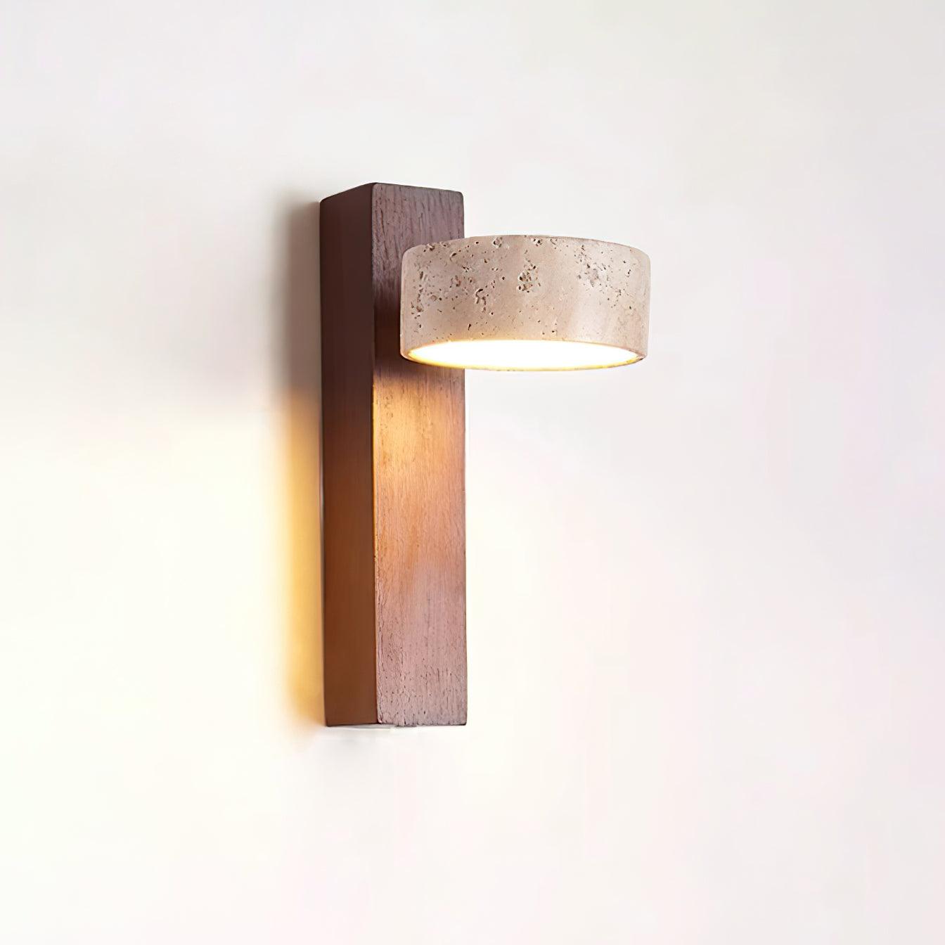Jovan Wall Light in Travertine - 9