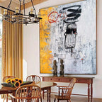 Wall Art Abstract Graffiti Modern Sketchy