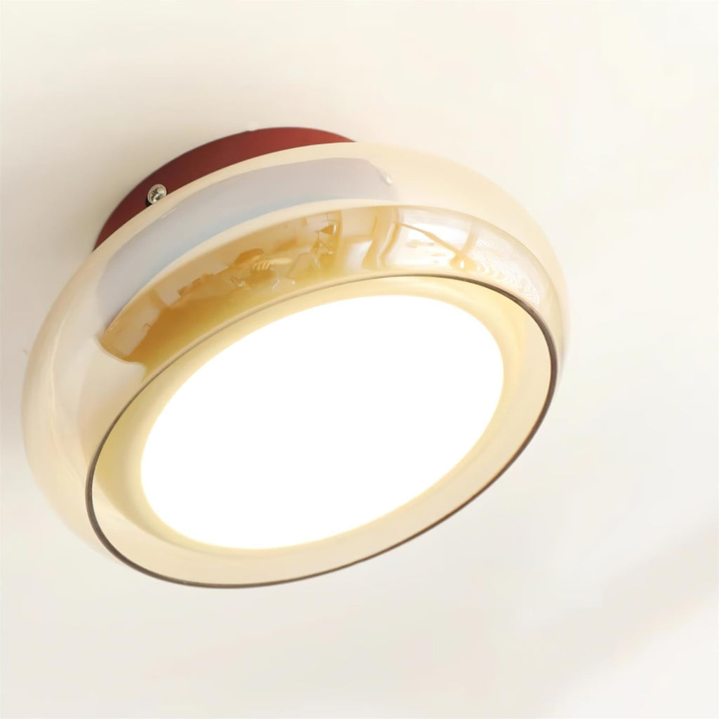 June Ceiling Light Industrial Glass - 10