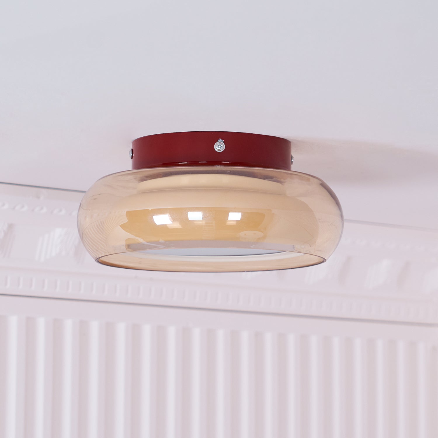 June Ceiling Light Industrial Glass - 14
