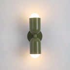 Kira Wall Light Bicolore to Double Head - Green