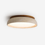 Kloris Ceiling Light in Pierre Travertine - 1