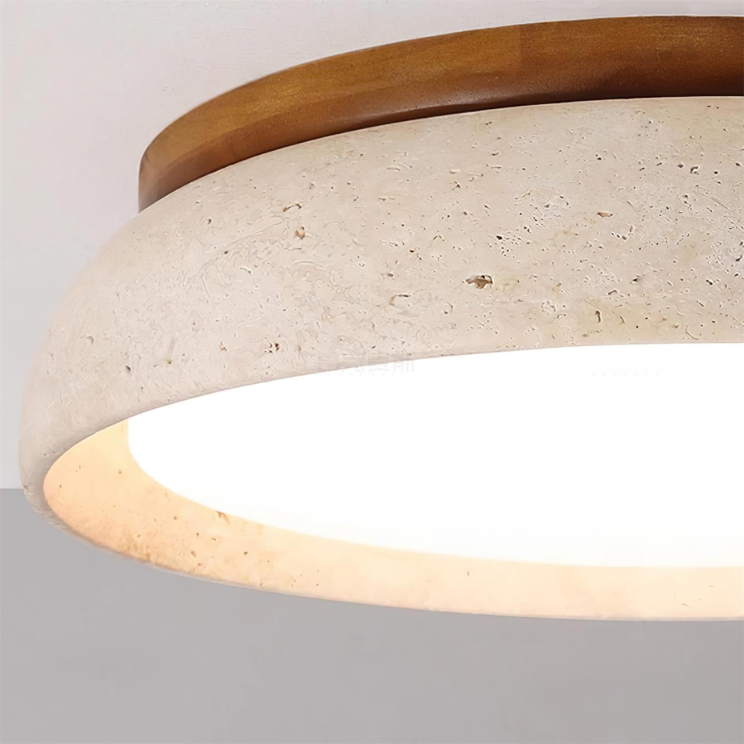 Kloris Ceiling Light in Pierre Travertine - 10