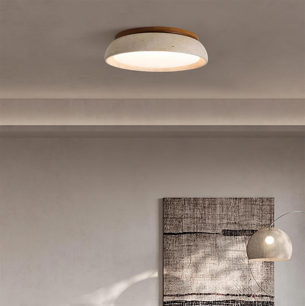 Kloris Ceiling Light in Pierre Travertine - 2