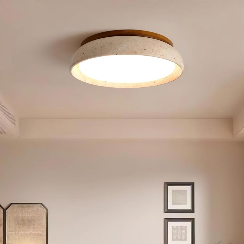 Kloris Ceiling Light in Pierre Travertine - 4