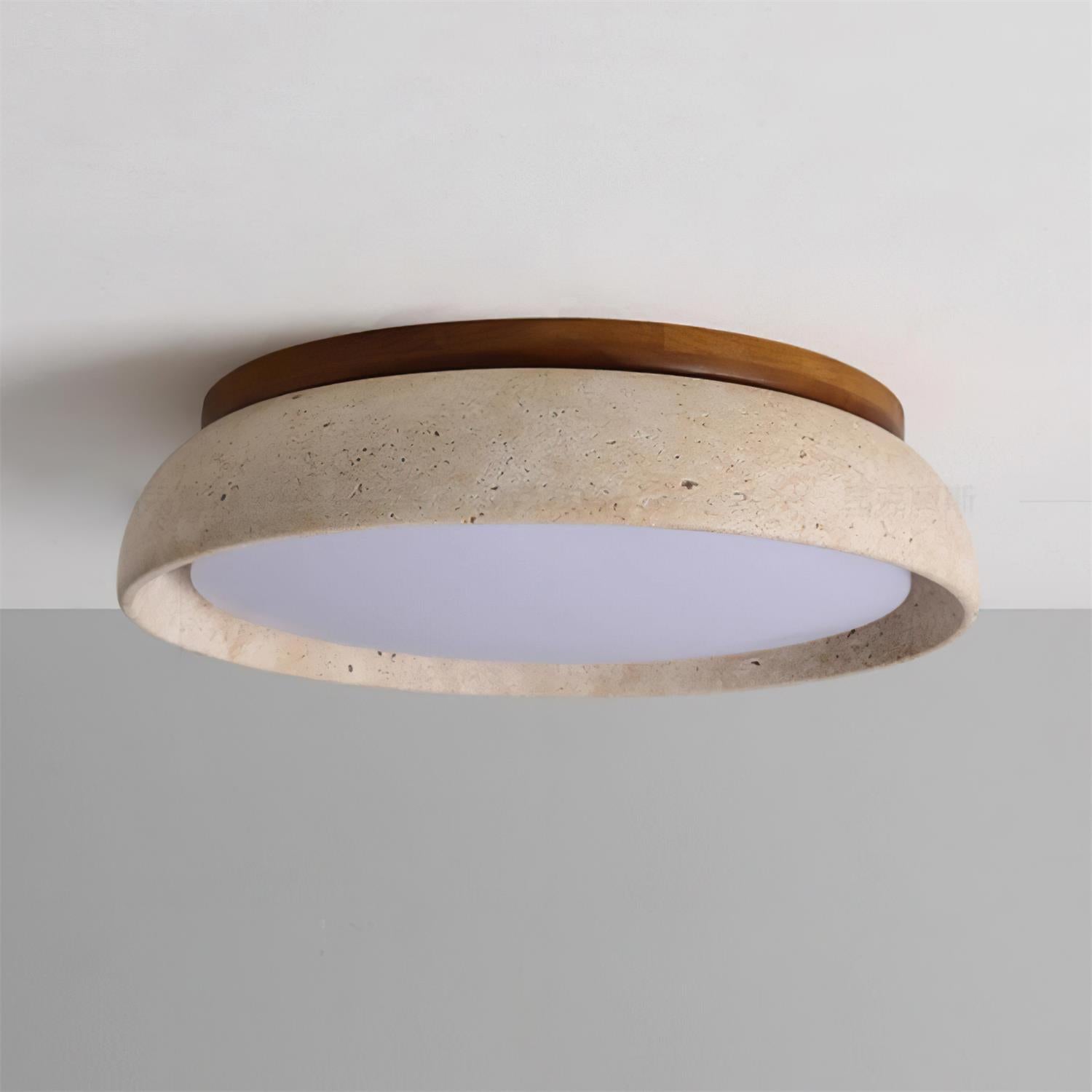 Kloris Ceiling Light in Pierre Travertine - 8