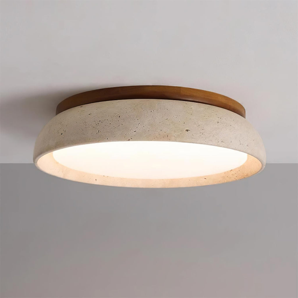 Kloris Ceiling Light in Pierre Travertine - 9