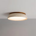 Kloris Ceiling Light in Pierre Travertine - D30 Cm - Warm White