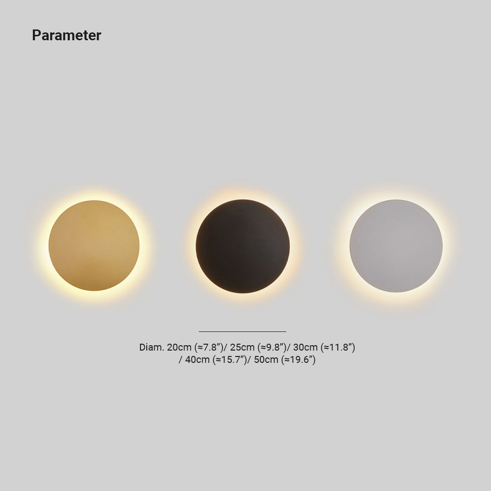 Kyris Wall Light Round Minimalist Living Room - 3