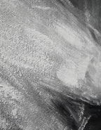 Monochrome Wave Abstract Painting