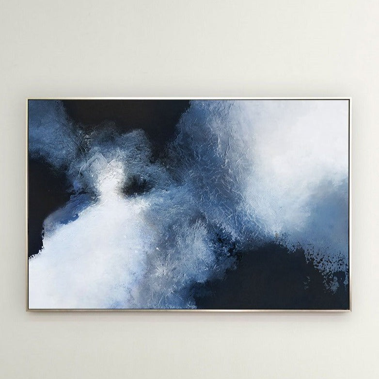 Abstract Cloudscape Painting Horizontal Modern
