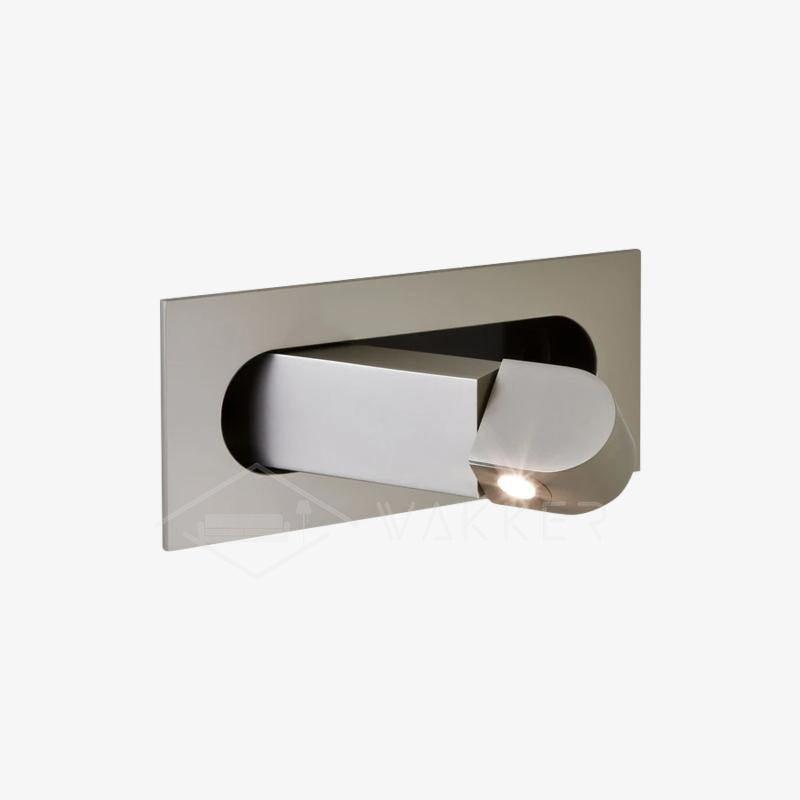Lustra Light of Lecture Modern LED Ajustable for Chevand - Nickel - Light Neutral