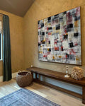 Wall art Abstract Geometric Block Color