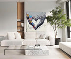 Graffiti Heart Hands Pop Art Painting