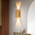 Nova Wall Light Modern Square Bedroom to Bedroom/Living Room - Gold - Grand