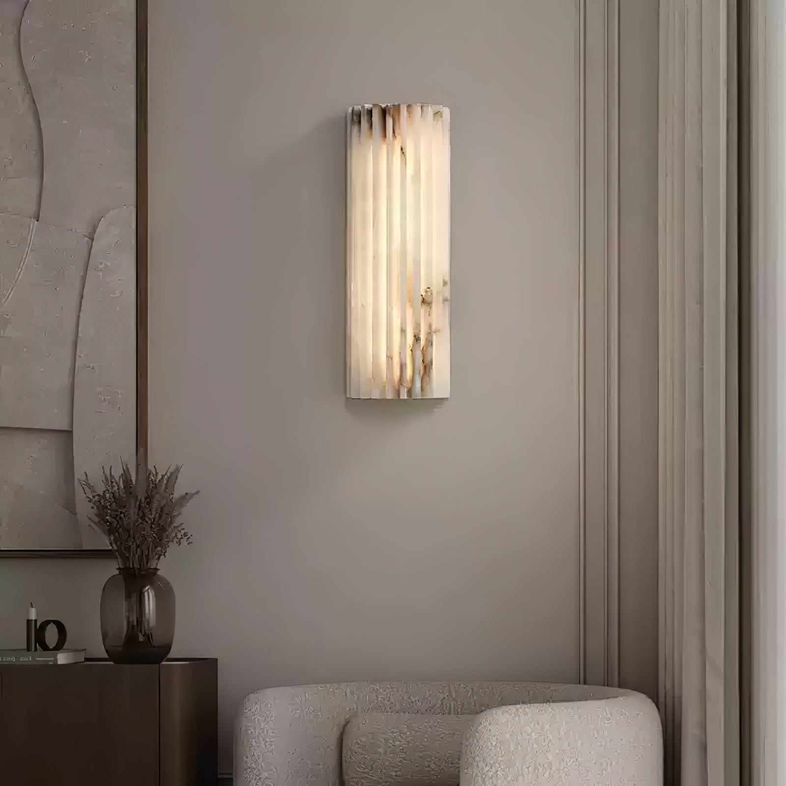 Orcarion Wall Light in Alabaster - 7