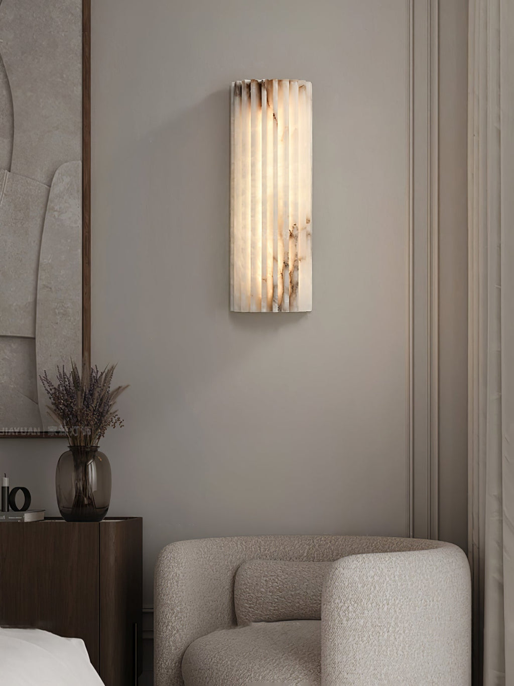 Orcarion Wall Light in Alabaster - 8