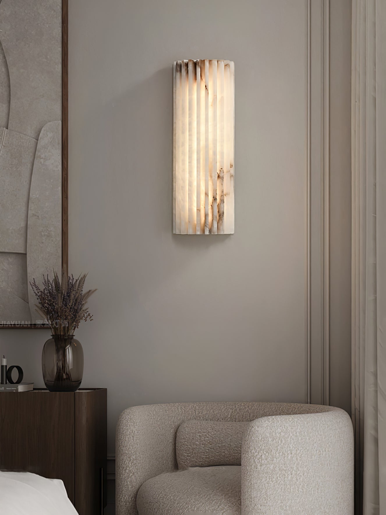 Orcarion Wall Light in Alabaster - 8